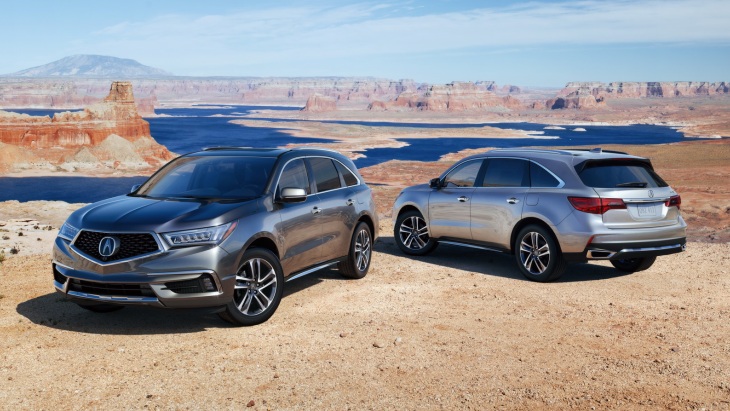 Acura MDX 2018 модельного года