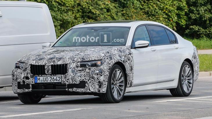 Прототип обновлённого седана BMW 7-Series