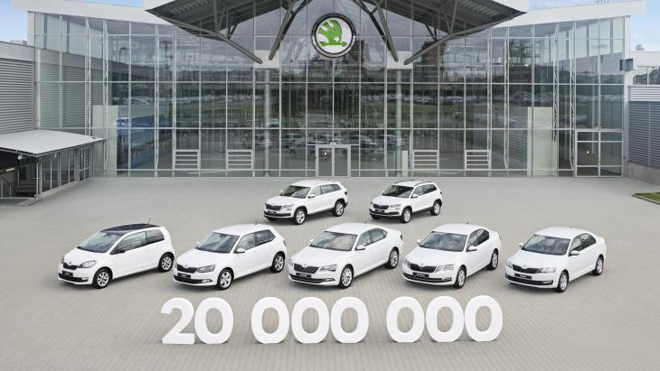 Skoda выпустила 20-миллионный автомобиль