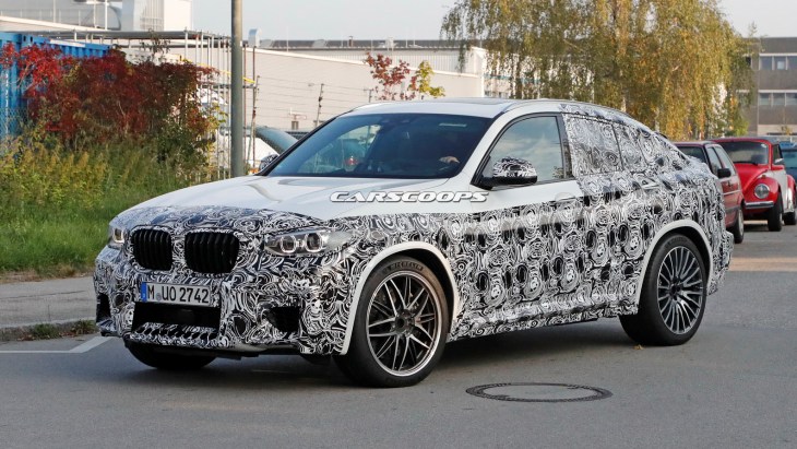 Прототип «заряженного» кросс-купе BMW X4 M нового поколения Прототип «заряженного» кросс-купе BMW X4 M нового поколения