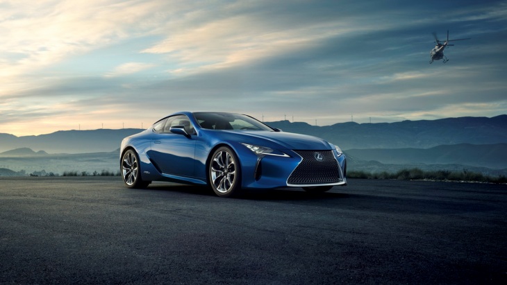 Lexus LC500h Structural Blue Edition