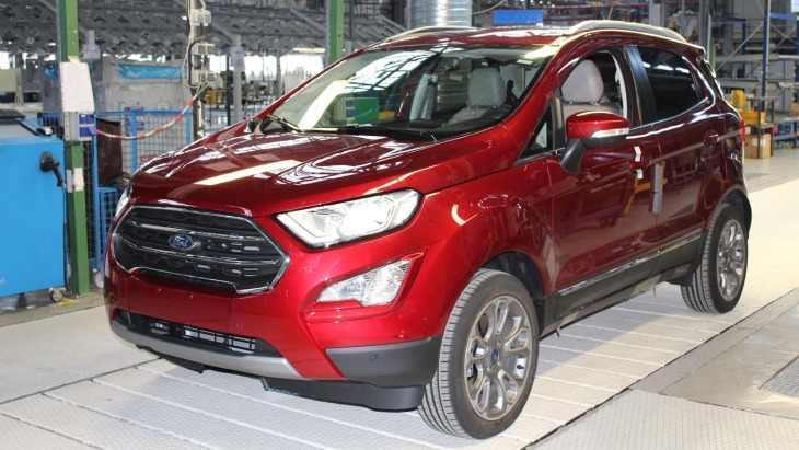 Обновлённый кроссовер Ford EcoSport для Европы