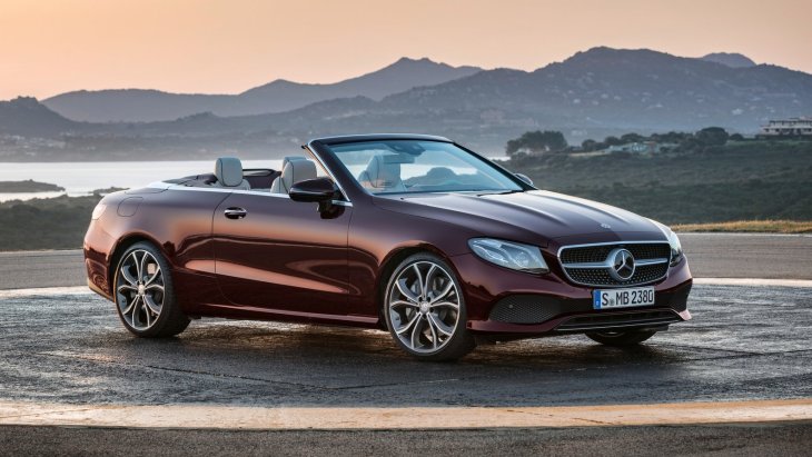 Кабриолет Mercedes-Benz E-Class Cabriolet нового поколения