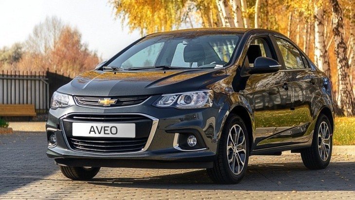 Обновлённый седан Chevrolet Aveo