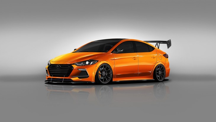 Концепт «заряженного» седана Hyundai BTR Edition Elantra Sport Concept Концепт «заряженного» седана Hyundai BTR Edition Elantra Sport Concept