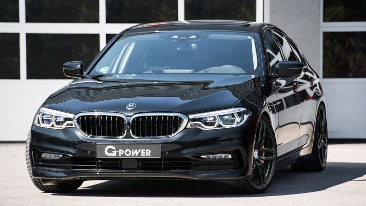 Модернизированный седан BMW 5-Series by G-Power