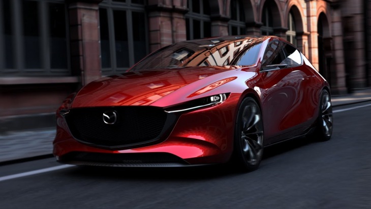 Концептуальный хэтчбек Mazda Kai Concept Концептуальный хэтчбек Mazda Kai Concept
