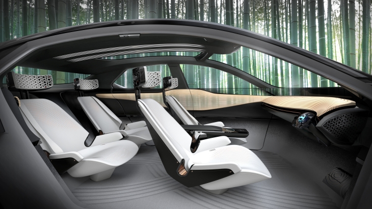 Интерьер Nissan IMx Concept