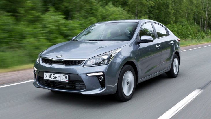 Седан KIA Rio нового поколения