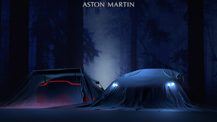 Тизер спорткара Aston Martin Vantage нового поколения