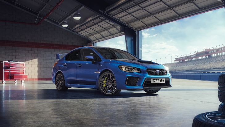 «Заряженный» седан Subaru WRX STI Final Edition