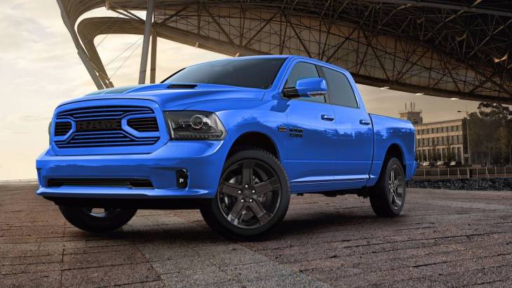 Пикап Ram 1500 Hydro Blue Sport Special Edition