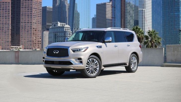 Обновлённый внедорожник Infiniti QX80