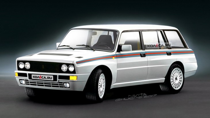 Тюнингованный «сарай» ВАЗ-2104 Integrale Тюнингованный «сарай» ВАЗ-2104 Integrale