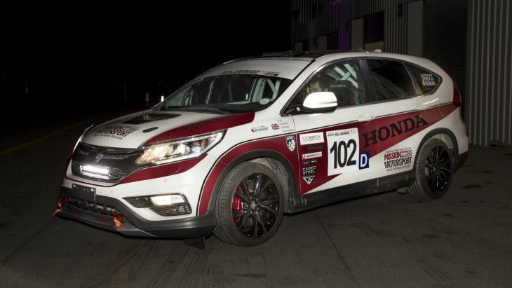 Гоночный кроссовер Honda CR-V