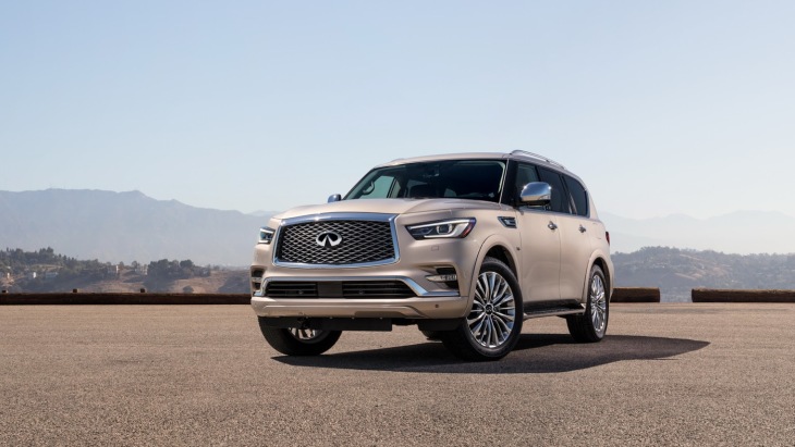 Обновлённый внедорожник Infiniti QX80 2018 модельного года Обновлённый внедорожник Infiniti QX80 2018 модельного года