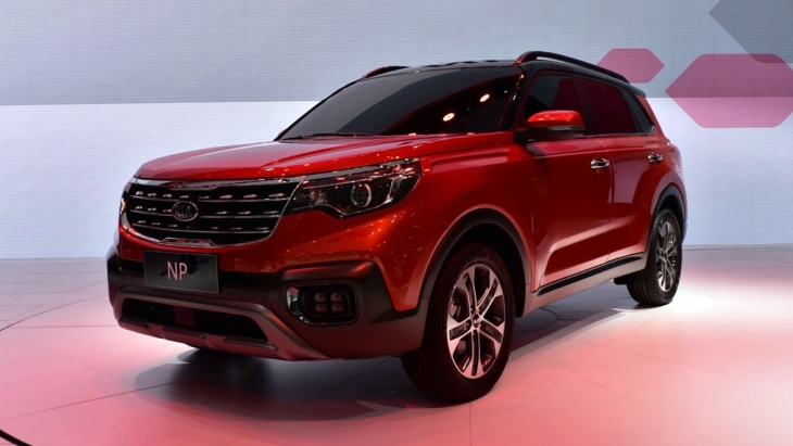 Концептуальный кроссовер KIA NP Concept