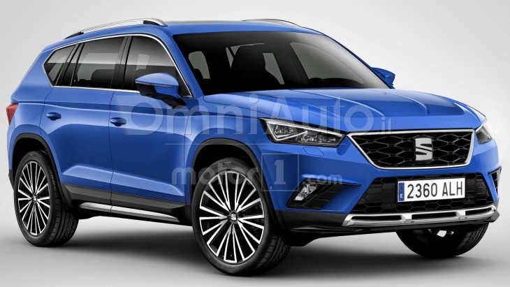 Независимый рендер флагманского внедорожника SEAT Независимый рендер флагманского внедорожника SEAT