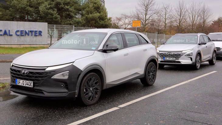 Водородный кроссовер Hyundai нового поколения Водородный кроссовер Hyundai нового поколения