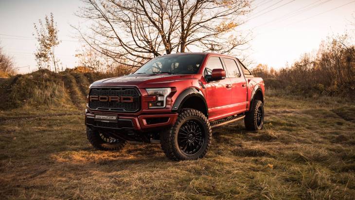 520-сильный пикап GeigerCars Ford F-150 Raptor HP520