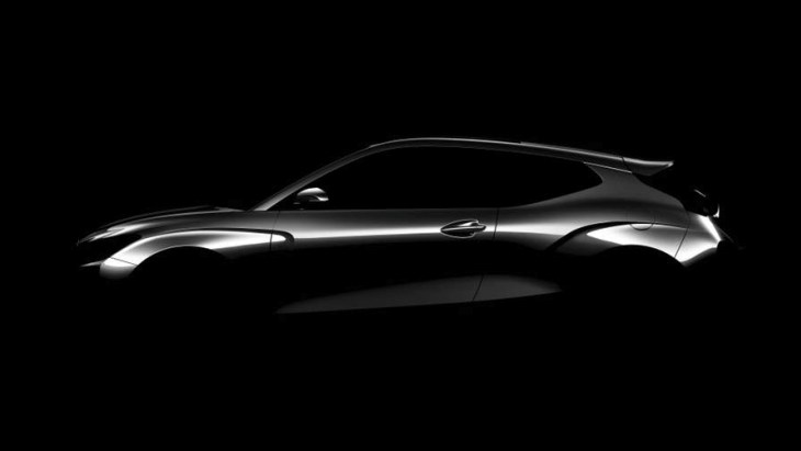 Официальный тизер Hyundai Veloster нового поколения