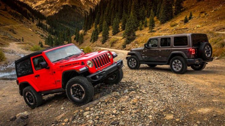 Внедорожник Jeep Wrangler нового поколения