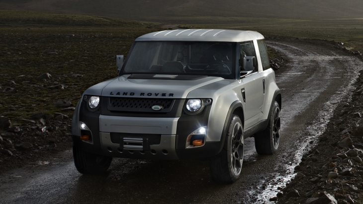 Концептуальный внедорожник Land Rover DC100 Concept