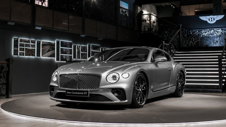 Купе Bentley Continental GT нового поколения