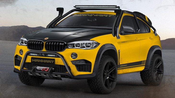 Экстремальный внедорожник Manhart MHX6 Dirt² Concept Экстремальный внедорожник Manhart MHX6 Dirt² Concept