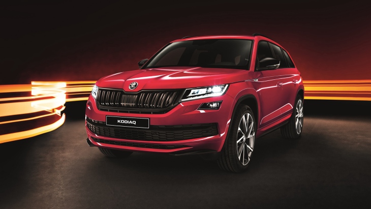Спортивный кроссовер Skoda Kodiaq SportLine