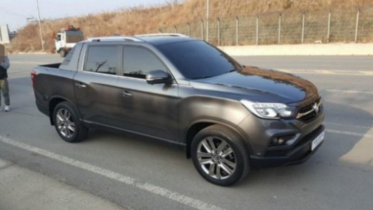 Новый серийный пикап SsangYong Rexton Sports