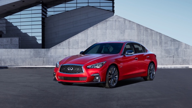 Обновлённый седан Infiniti Q50