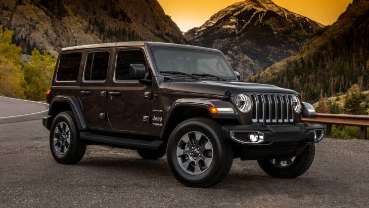 Внедорожник Jeep Wrangler Unlimited нового поколения