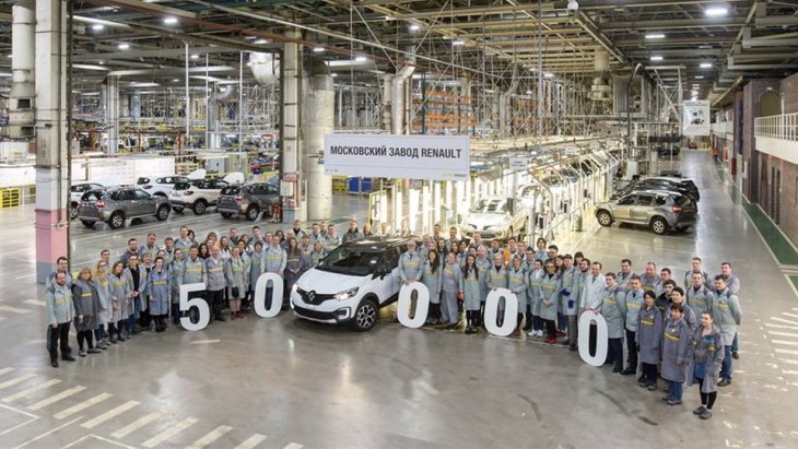 50-тысячный кроссовер Renault Kaptur