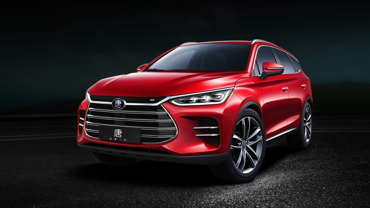 Кроссовер BYD Tang 2018 модельного года Кроссовер BYD Tang 2018 модельного года