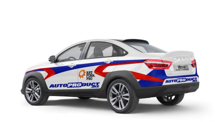 Седан LADA Vesta Rally Sprint от компании «Автопродукт» Седан LADA Vesta Rally Sprint от компании «Автопродукт»