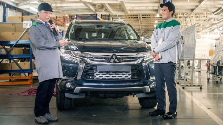 Внедорожник Mitsubishi Pajero Sport нового поколения