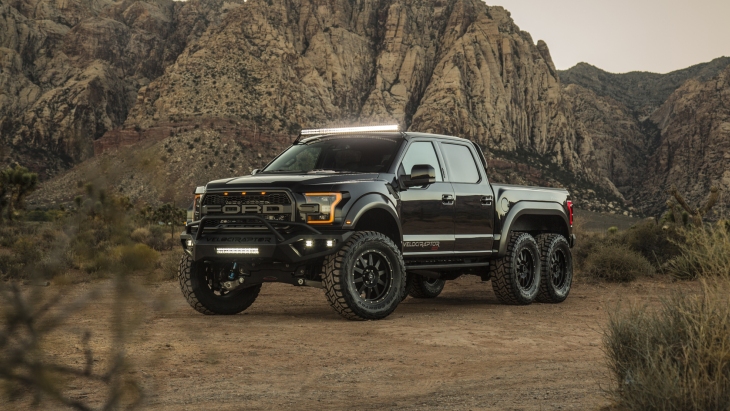 Трёхосный пикап Hennessey VelociRaptor 6x6