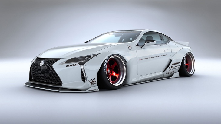 Купе Lexus LC by Liberty Walk