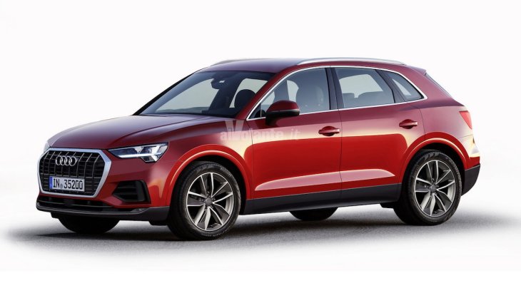 Рендер кроссовера Audi Q3 нового поколения