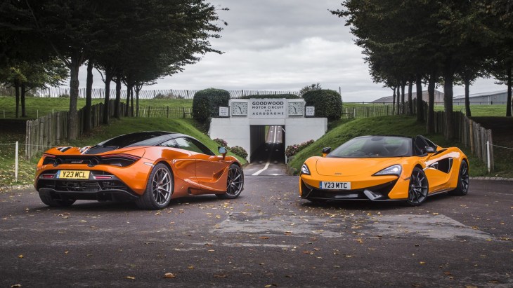 Автомобили компании McLaren