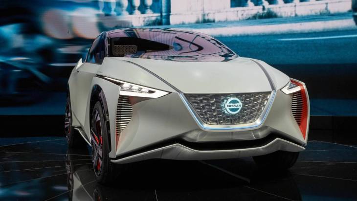 Концептуальный электрический кроссовер Nissan IMx Concept