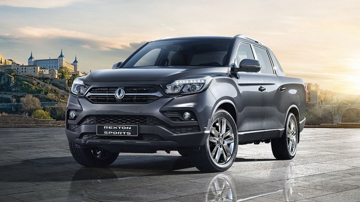 Новый пикап SsangYong Rexton Sports