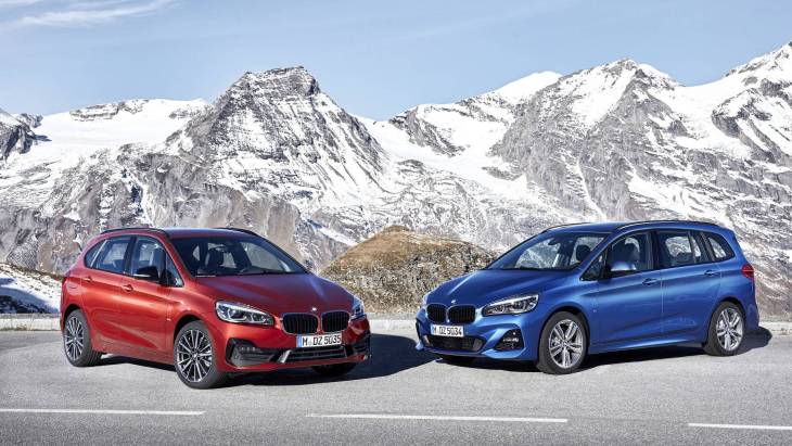 Обновлённый BMW 2-Series Active Tourer и 2-Series Gran Tourer 2019 модельного года