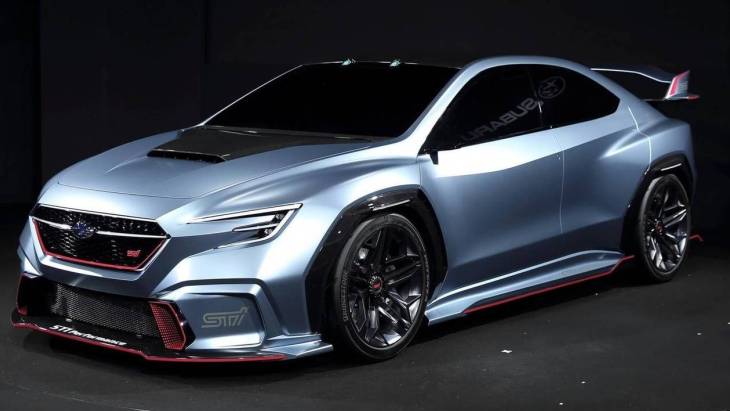 Концепт «заряженного» седана Subaru Viziv Performance STI Concept