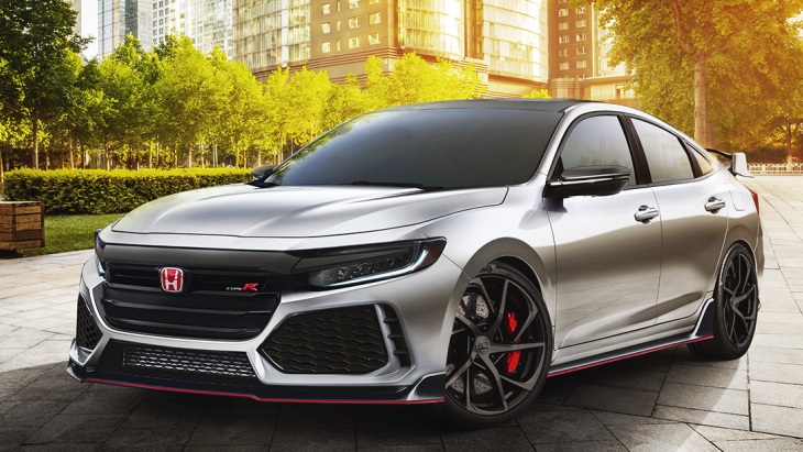 «Заряженный» седан Honda Insight Type-R «Заряженный» седан Honda Insight Type-R
