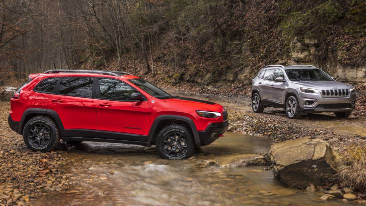 Обновлённый Jeep Cherokee 2019 модельного года