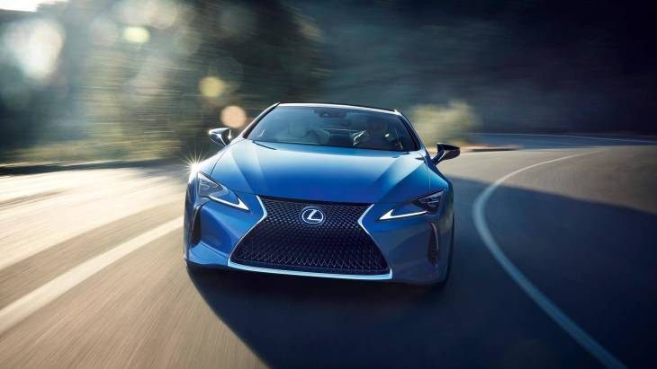 Купе Lexus LC 500 Structural Blue Edition