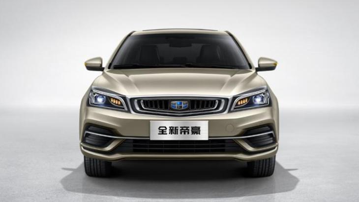 Обновлённый седан Geely Emgrand 2018 модельного года