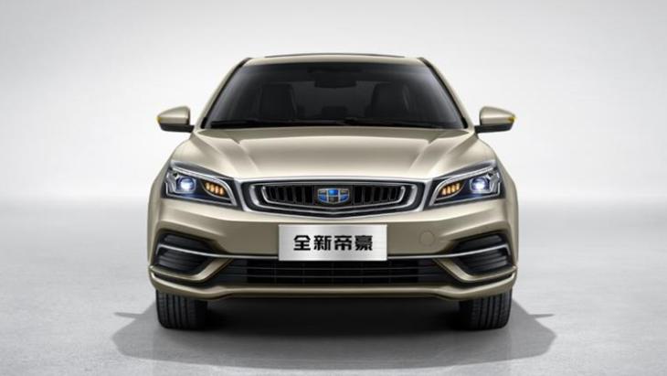 Обновлённый седан Geely Emgrand 2018 модельного года